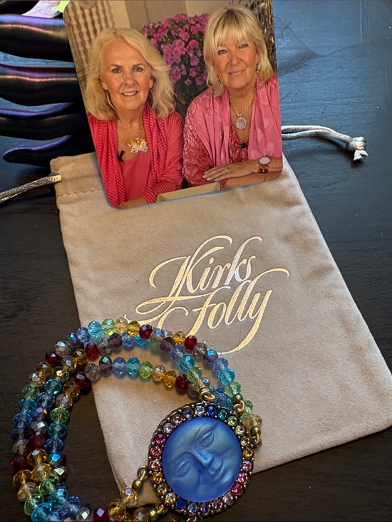Kirks Folly Jewelry - Kirk's Folly Multicolor Beaded Moon Face Bracelet